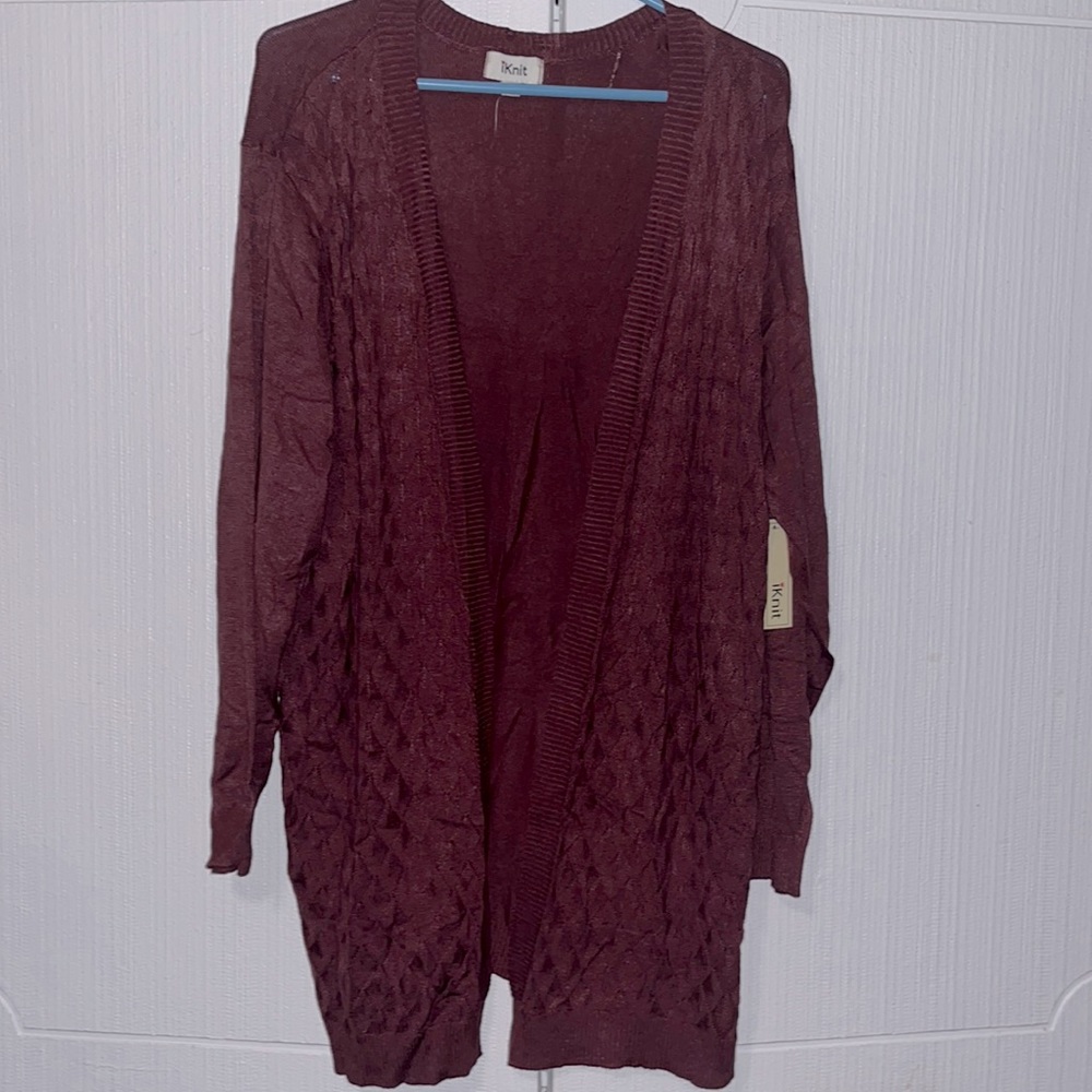 iKnit NWT women’s cardigan